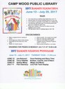 2017 Summer Reading Program Events/Dates